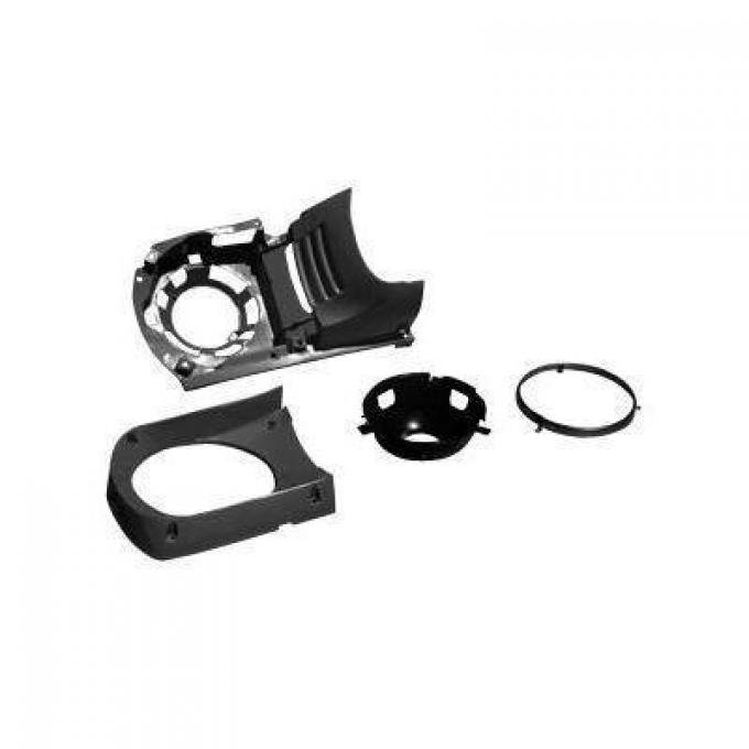 Scott Drake 1965-1966 Ford Mustang 65-66 Headlamp Bucket Assembly (LH) C5ZZ-13008-DR