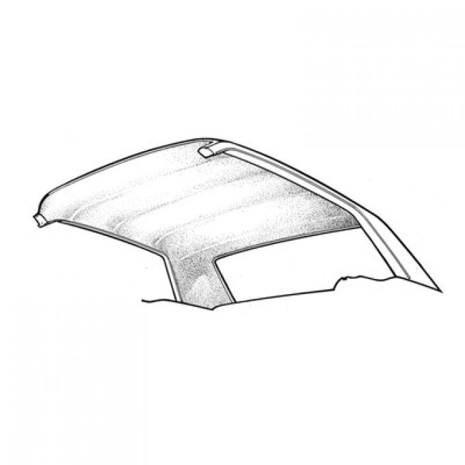 Scott Drake 1964-1965 Ford Mustang 63-65 Fairlane Hardtop Headline (White) HL-FN-HT-63-WT