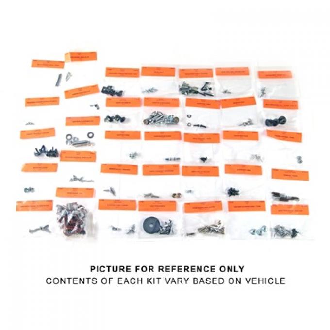 Scott Drake 1967 Ford Mustang Interior Fastener Kit KIT-67Z-63B