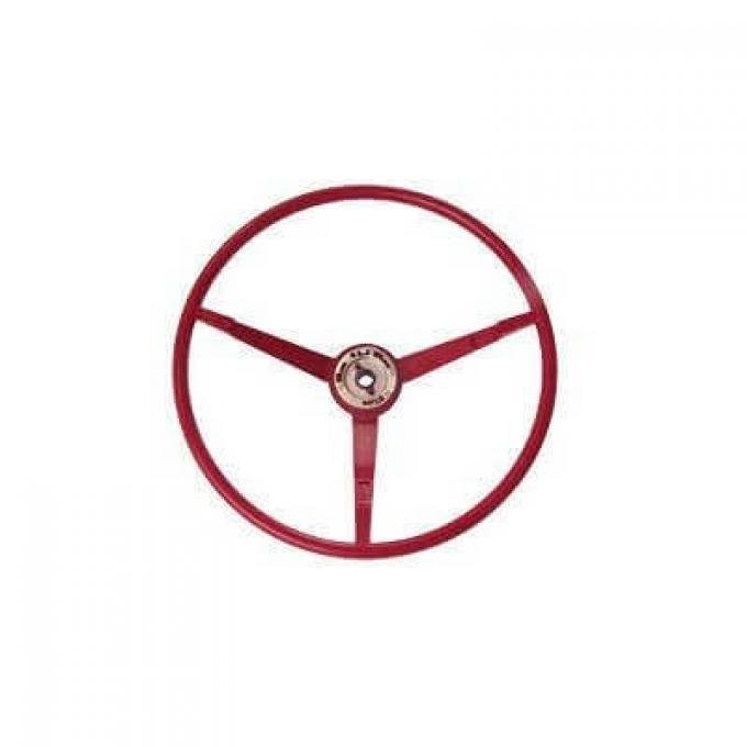 Scott Drake 1966 Ford Mustang 1966 Standard Steering Wheel (Dark Red) C6ZZ-3600-DR