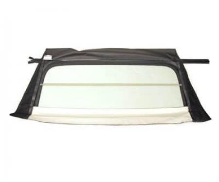 Scott Drake 1967-1970 Ford Mustang Glass Convertible Top Rear Window, Black Trim C7ZZ-7652500-GB