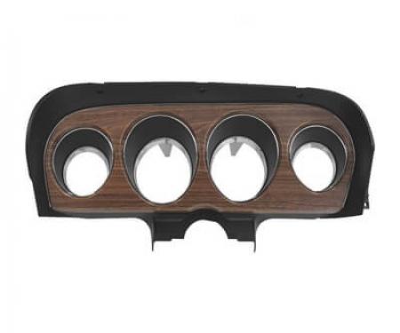 Scott Drake 1970 Ford Mustang 1970 Deluxe Instrument Bezel, Woodgrain D0ZZ-10838-D