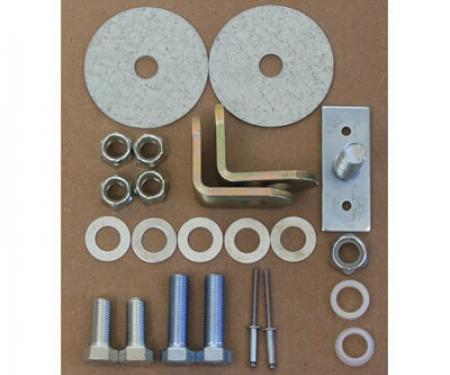 Scott Drake 1964-1973 Ford Mustang 3-Point Seat Belt Hardware Kit SB-3P-HK