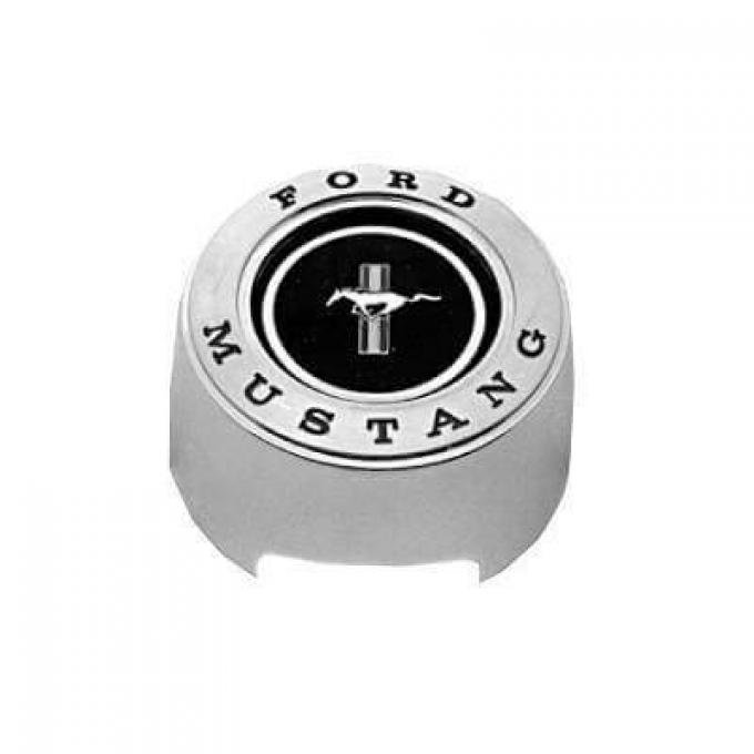 Scott Drake 1965-1966 Ford Mustang Steering Wheel Horn Center (Economy) C5ZZ-3623-AR