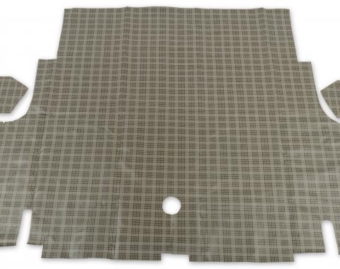 Scott Drake 1965-1966 Ford Mustang Vinyl Trunk Mat Plaid Pattern TM-FM-CPCV-65P