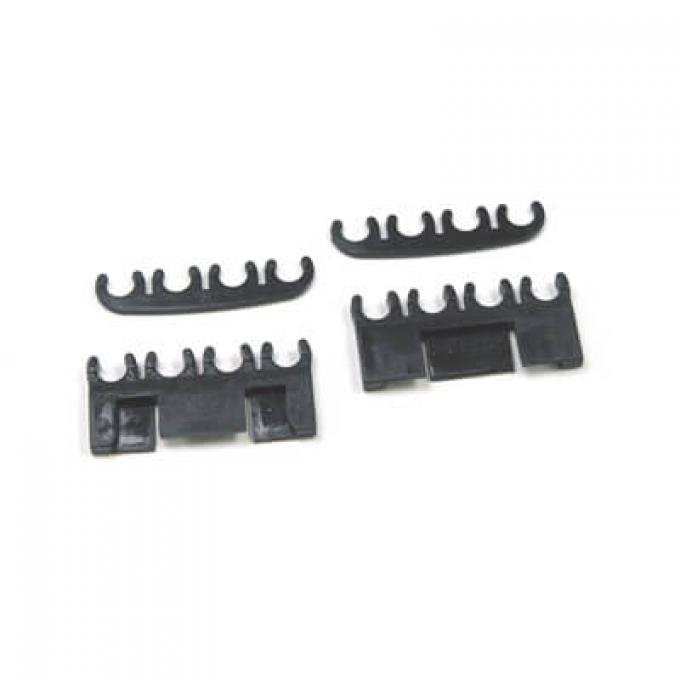 Scott Drake Spark-Plug Wire Separator Set (Black) B6AB8Q-12297-KA