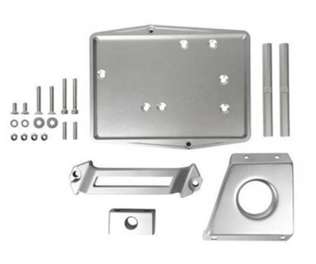 Scott Drake 1967-1970 Ford Mustang Restomod Billet Aluminum Battery Tray Kit C7ZZ-10732-AK