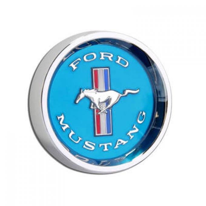 Scott Drake 1965 Ford Mustang 65-66 Styled Steel Hubcaps (Blue) C5ZZ-1130-BL