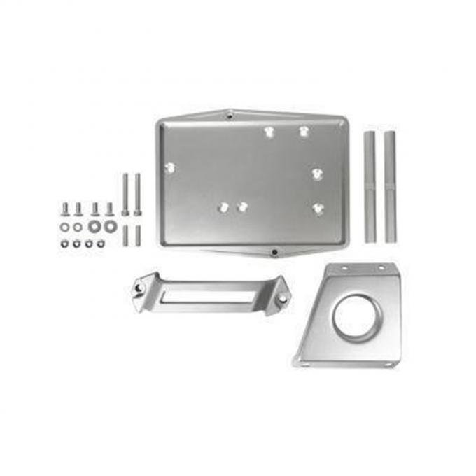 Scott Drake 1964-1966 Ford Mustang 64-66 Restomod Billet Aluminum Battery Tray Kit C5ZZ-10732-AK