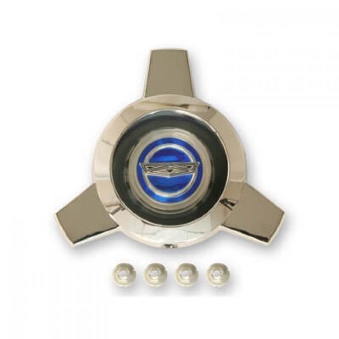 Scott Drake 65-66 BLUE HUB CAP SPINNER C5AZ-1141-A