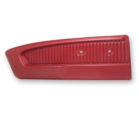 Scott Drake 1966 Ford Mustang 1966 Deluxe Door Panels (Dark Red) C5ZZ65239423DRP