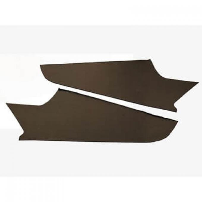 Scott Drake 1969-1970 Ford Mustang 69-70 Headliner Trim Side Panels (Black) C9ZZ-63520189BK