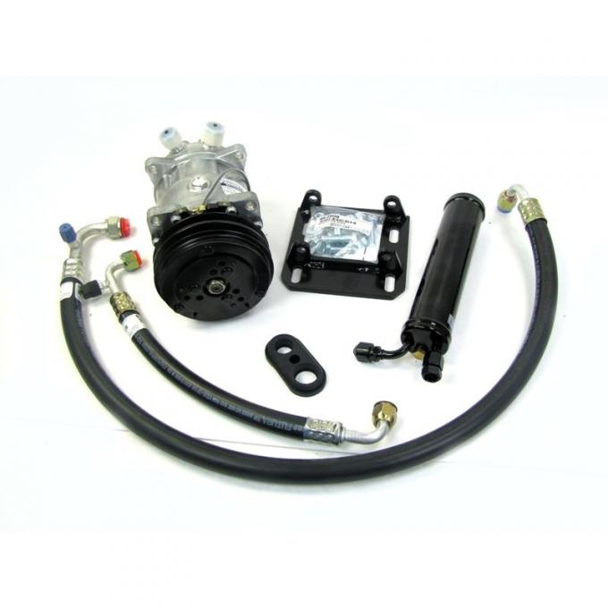 Scott Drake 1966 Ford Mustang Sanden Compressor Conversion Kit 134A 50-3066