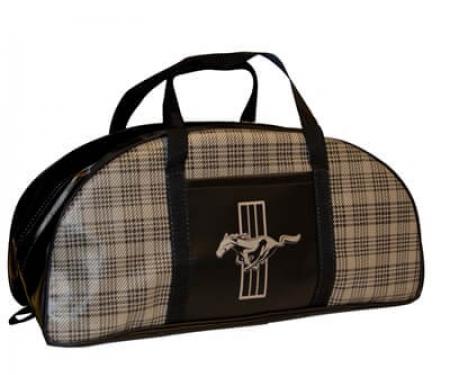 Scott Drake 1964-1973 Ford Mustang 1964-73 Mustang Tote Bag (Plaid, Large) TB-FM-L-PLD