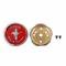 Scott Drake 1965-1966 Ford Mustang Styled Steel Wheel Center Cap Running Pony Red C5ZZ-1130-W