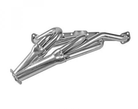 Scott Drake High Preperformance 6 Cylinder Header, Single Outlet, Nickel Plated, 170, 200, 250ci C3OZ-9430-H1