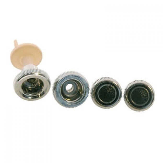 Scott Drake 1969-1970 Ford Mustang 69-70 Radio Knob Set C9ZZ-18817-K