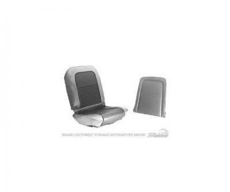 Scott Drake 1967 Ford Mustang Full Set Fastback Upholstery (Black) 67FB-S-FULL-BK