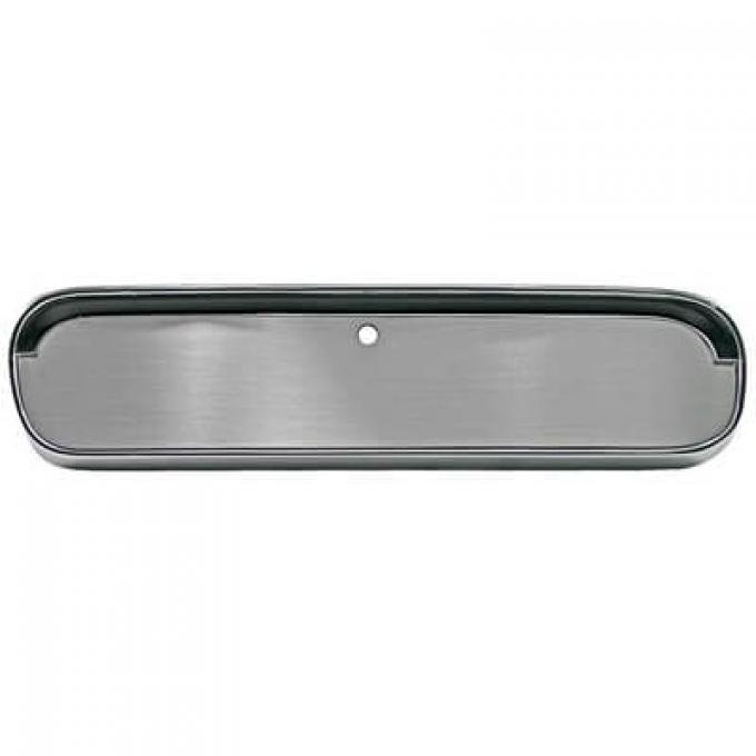 Scott Drake 1964-1966 Ford Mustang 1964.5-66 Mustang Glove Box Door Aluminum Face C5ZZ-6506024-AL