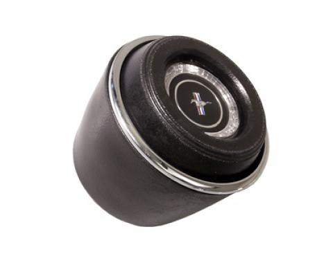 Scott Drake 1967 Ford Mustang Horn Pad Assembly Black C7ZZ-3623-BK