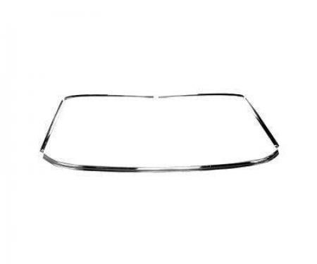 Scott Drake 1964-1968 Ford Mustang Windshield Molding (Lower) C5ZZ-6503148-BR