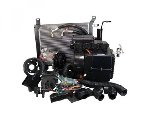 Scott Drake 1967 Ford Mustang 1967 Mustang Hurricane AC & Heater Kit w/ Electronic Controls (390) CAP-1367M-390