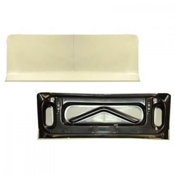Scott Drake 1967-1968 Ford Mustang 1967-68 Mustang Fastback Fiberglass Trunk Lid S7MS-6340110-A