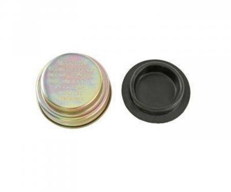 Scott Drake 1965-1966 Ford Mustang 65-66 Master Cylinder Cap (Drum Brakes, Gold Cadmium) C5ZZ-2162-B