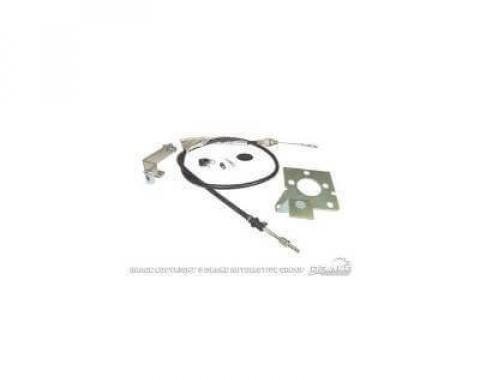 Scott Drake 1969-1970 Ford Mustang 69-70 Clutch Cable Kit for T5 and Tremec C9ZZ-CCK
