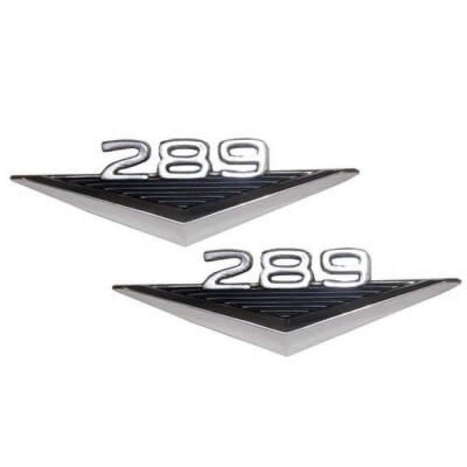 Scott Drake 1964-1966 Ford Mustang 289 Mustang Emblem, Concours Quality C3OZ-16228-A