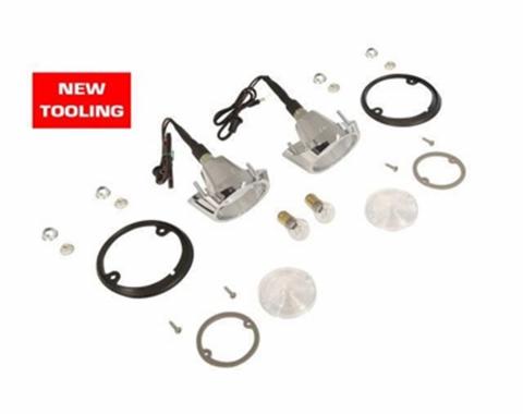 Scott Drake 1964-1966 Ford Mustang Concours 1964-66 Back-Up Lamp Master Kit (NEW TOOLING) KIT-ELC-8-C