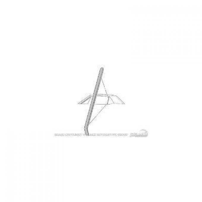 Scott Drake 1964-1968 Ford Mustang 64-68 Coupe Quarter Window Seal (RH) C5ZZ-6530146-B