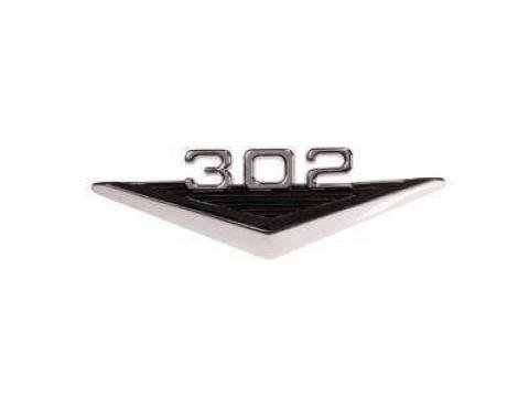 Scott Drake 1964-1966 Ford Mustang Fender Emblem,302 C3OZ-16228-302