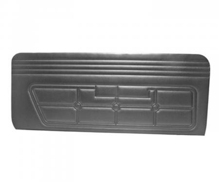 Scott Drake 1971-1973 Ford Mustang 71-73 Standard Door Panel (Black) D1ZZ-65239423BK