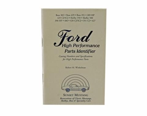 Scott Drake 1964-1973 Ford Mustang Ford High Performance Parts Identifier L-68