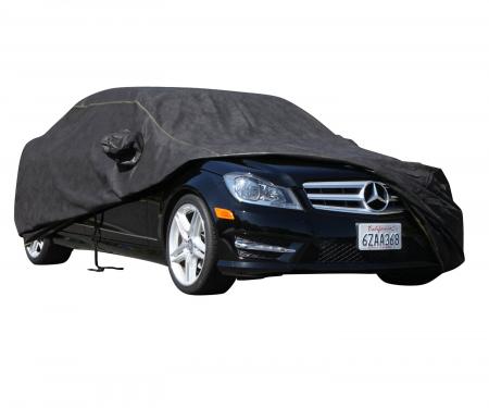 FORD MUSTANG Waterproof Max Series Car Cover, Black with Mirror Pockets, 1994-2016