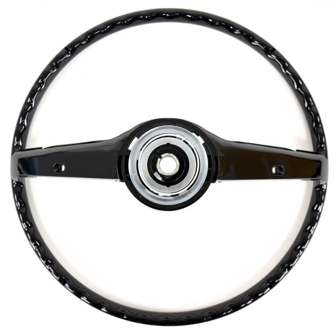 ACP Steering Wheel 2-Spoke Black FM-ES008D