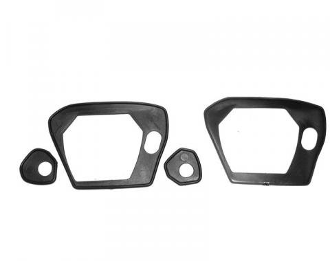 Dennis Carpenter Outside Door Handle Pad Set - 1965-71 Ford Car C5AZ-6222428