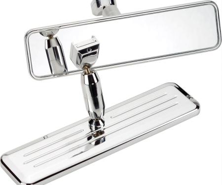 Mirror, Rear View, Billet Ball Milled, Ford, 1960-1979
