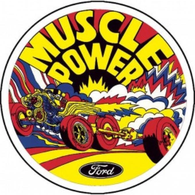 Decal, Muscle Power, 5