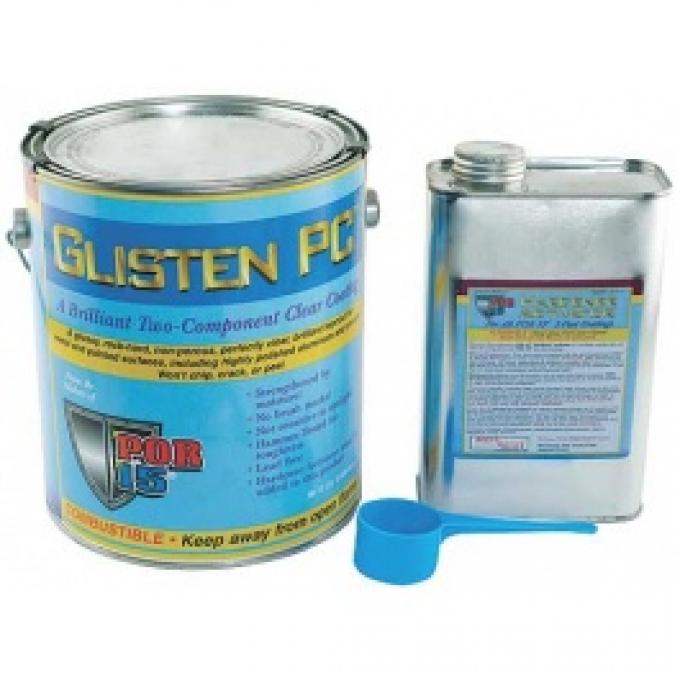 Glisten PC, Clear Coat, Gloss, 1 Gallon