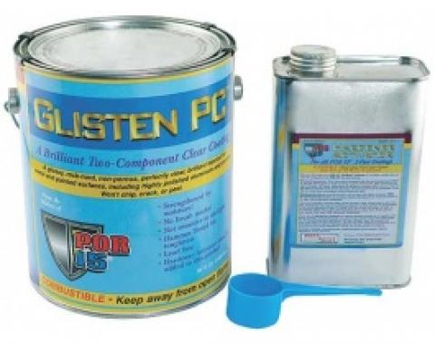 Glisten PC, Clear Coat, Gloss, 1 Gallon