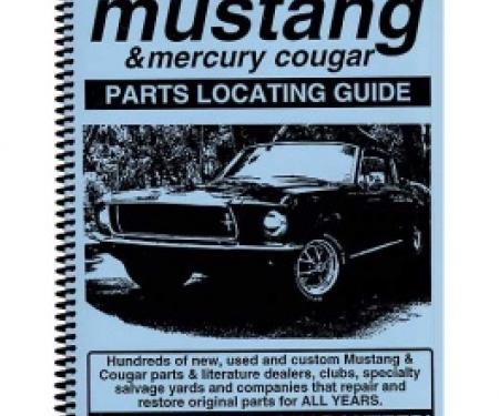 Parts Locating Guide, Mustang & Cougar