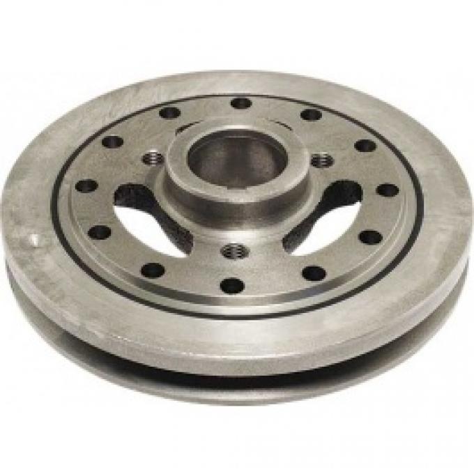 Ford Thunderbird Crankshaft Vibration Damper, Harmonic Balancer, Single Groove, 352 & 390 & 428 V8, 1958-66