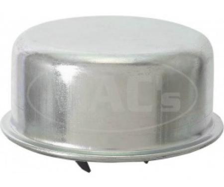 Ford Thunderbird Oil Filler Breather Cap, Push-On, Replacement, Plain Steel, 1955-57