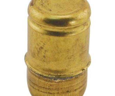 Ford Thunderbird Gas Tank Sending Unit Float, Brass, Snaps Onto Arm, 1955-66