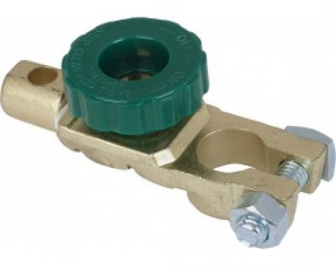 Battery Disconnect Switch, Mounts On Battery Post, 1955-66