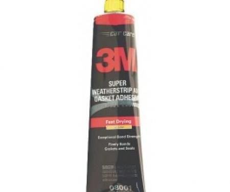 Weatherstrip Adhesive, Yellow, 3M Brand, 5 Oz. Tube