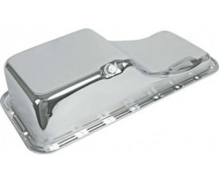 Ford Thunderbird Oil Pan, Chrome, 390 & 428 V8, 1965-66