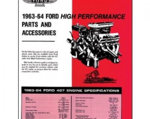 Ford 427 High-Performance Engine Parts & Accessories Folder